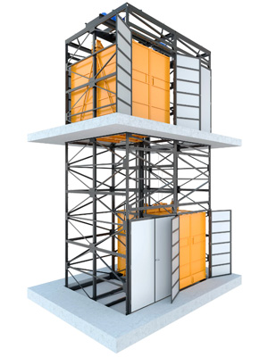 Подъемник грузовой классический