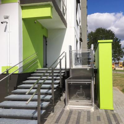 Открытая платформа вертикального перемещения